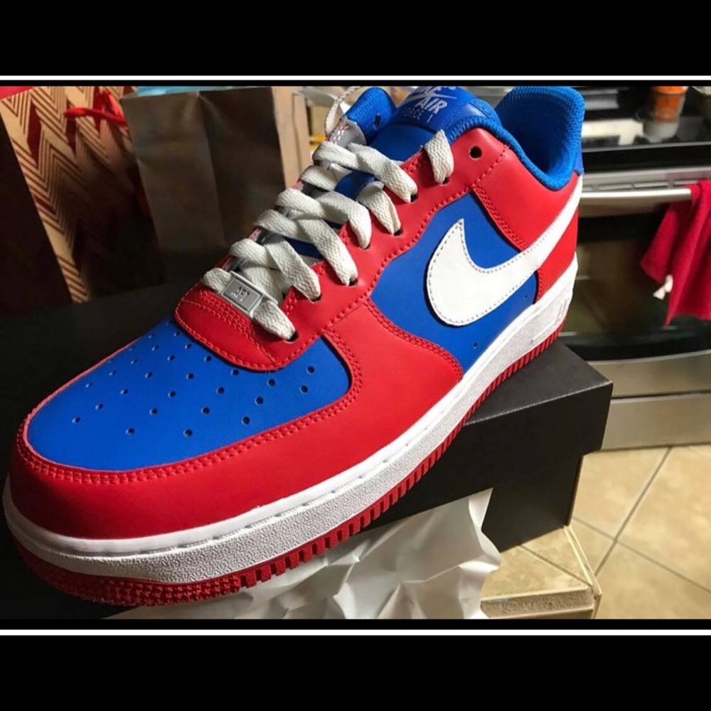Custom Puerto Rico Nike id Air Force 1